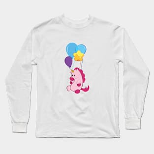 Unicorn balloons Long Sleeve T-Shirt